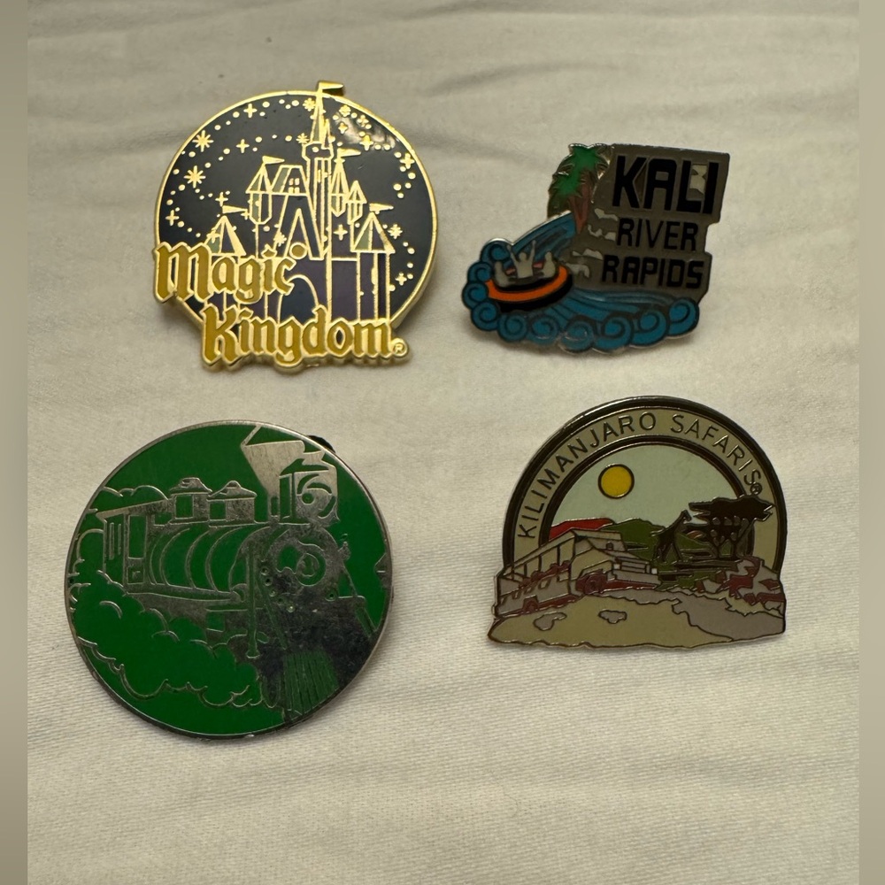 Disney Parks Pin Bundle of Four